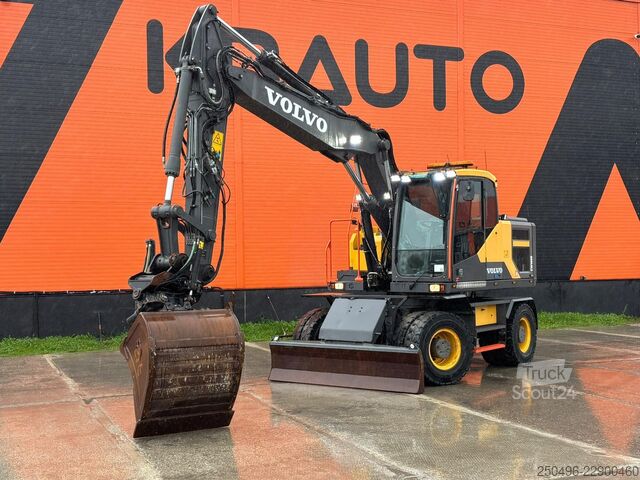Wheel excavator Volvo EW 160 E TILTROTATOR / AC / CENTRAL LUBRICATION