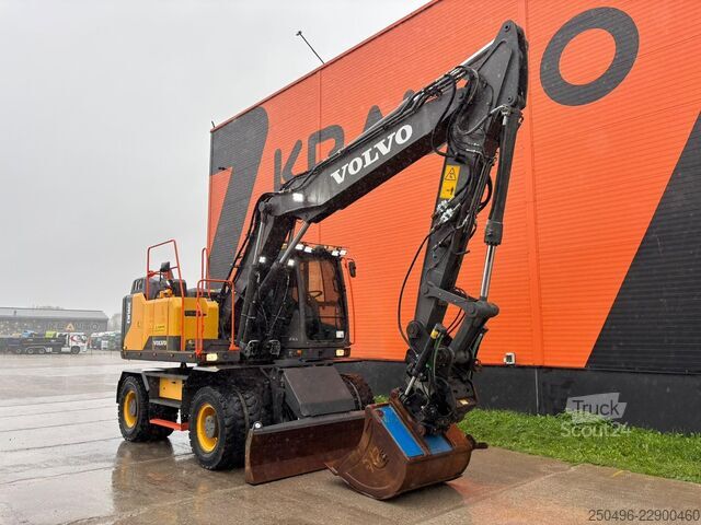 Wheel excavator Volvo EW 160 E TILTROTATOR / AC / CENTRAL LUBRICATION