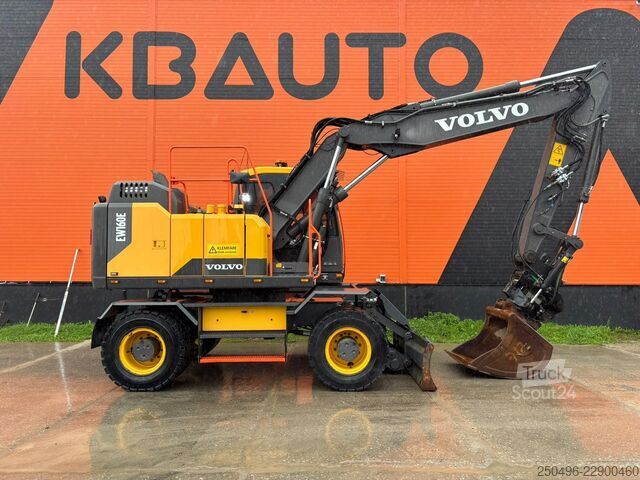 Wheel excavator Volvo EW 160 E TILTROTATOR / AC / CENTRAL LUBRICATION