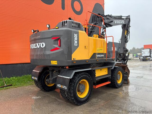 Wheel excavator Volvo EW 160 E TILTROTATOR / AC / CENTRAL LUBRICATION