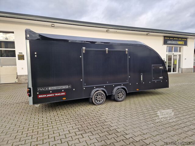 Remorcă de transport auto Brian James Trailers Race Transporter 4 Premiumaustattung Neu
