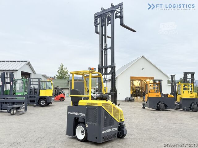 Carretilla retráctil de 4 vías Combilift CB2500 DUPLEX 4100 DIESEL FREE-LIFT