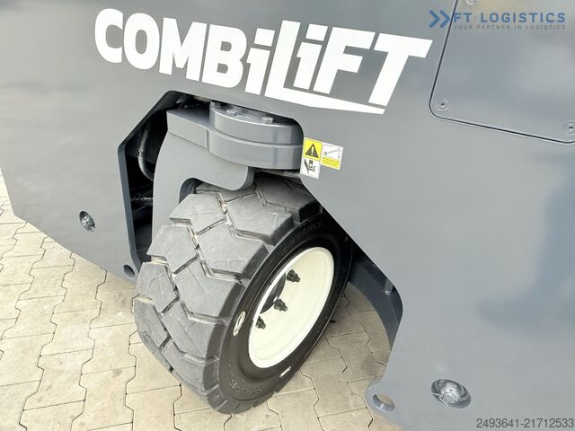 Carretilla retráctil de 4 vías Combilift C4500 WIDE FORK POSITIONER DIESEL DUPLEX