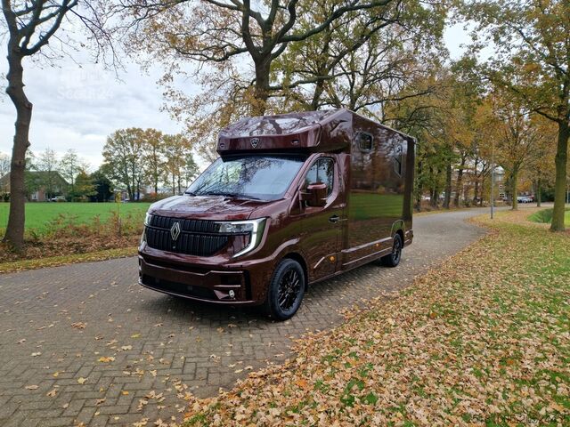 Transport koni Renault Master Nieuw model MTM paardenwagen voor 2 paar...