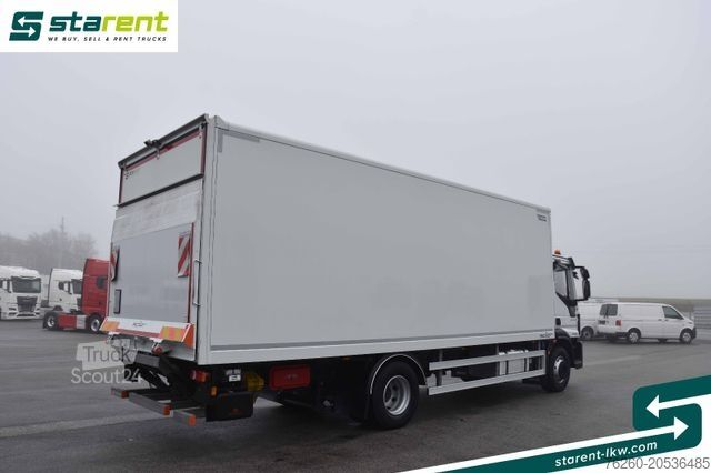 Škatlasti tovornjak IVECO Eurocargo 160-250 Koffer LBW 1500 Kg Automatik