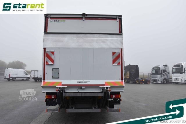 Škatlasti tovornjak IVECO Eurocargo 160-250 Koffer LBW 1500 Kg Automatik