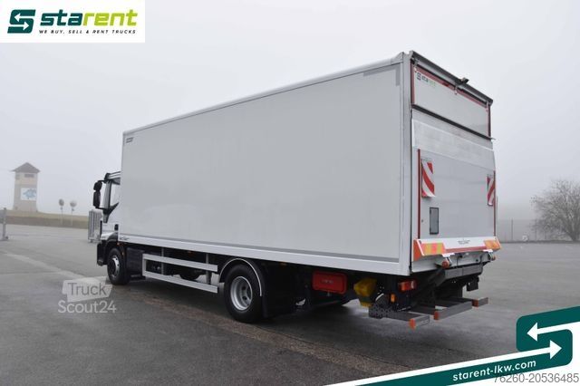 Škatlasti tovornjak IVECO Eurocargo 160-250 Koffer LBW 1500 Kg Automatik