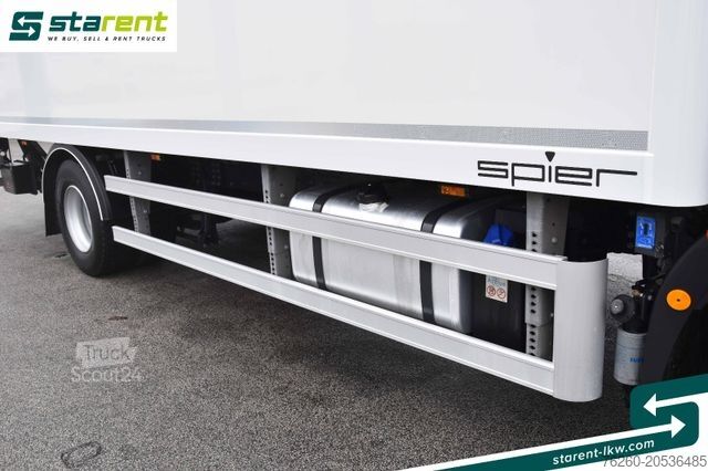 Škatlasti tovornjak IVECO Eurocargo 160-250 Koffer LBW 1500 Kg Automatik