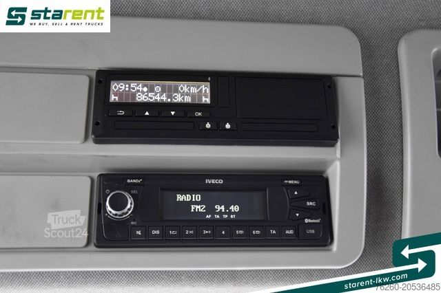 Škatlasti tovornjak IVECO Eurocargo 160-250 Koffer LBW 1500 Kg Automatik