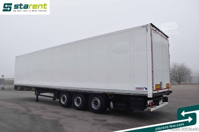 Kofferauflieger SCHMITZ CARGOBULL Trockenfrachtkoffer Liftachse 3x Zurrleisten