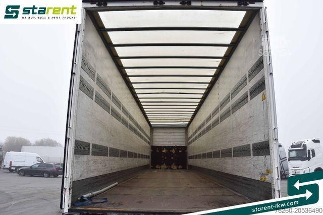 Semiremorcă carosată SCHMITZ CARGOBULL Trockenfrachtkoffer Liftachse 3x Zurrleisten