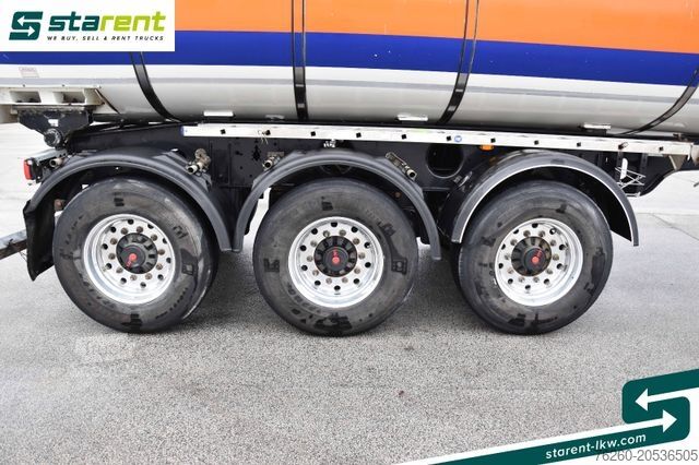 Полуремарке самосвал FLIEGL Thermomulde 25m³ elektrisches Verdeck Liftachse