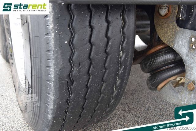 Polpriklopnik kiper FLIEGL Thermomulde 25m³ elektrisches Verdeck Liftachse