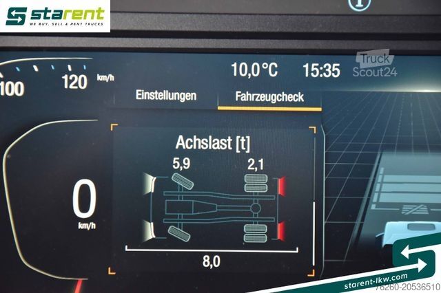 Standarta vilcējs MAN TGX 18.540 LL, GX-Fahrerhaus, Retarder, Vollluft