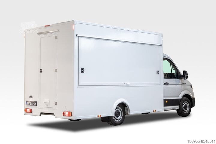 Magasin Mobile Man FOOD TRUCK Imbiss Handlowy Burger