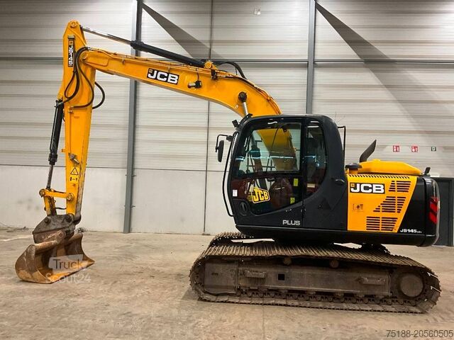 Gravemaskine med larvebånd JCB JS 145 LC