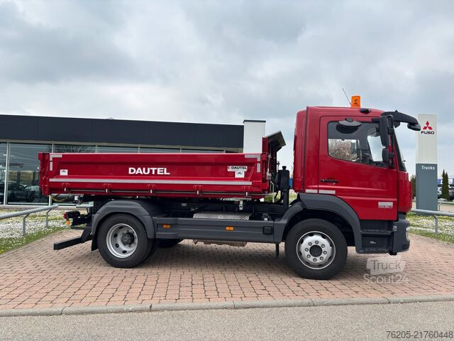 Camión volquete trilateral Mercedes-Benz Atego 1530 K AUT Kam. LED Navi SpurH