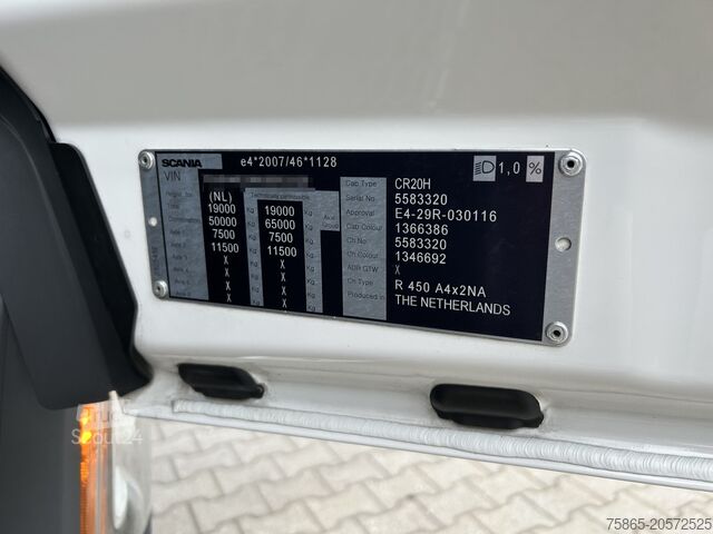 Standard tractor Scania R450 Highline / Retarder / 707 dkm / APK TUV 03-26