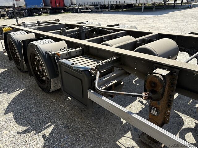 Šasija koja se može razmenjivati u trejleru sonstige BDF Multiwechsler Verzinkt Breitreifen