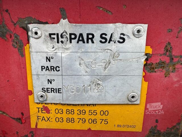 Kinshofer KM 920-12 dispozitiv de golire containere KM 920 - 12 TT11995-D Kinshofer KM 920-12 Container Ledig Systeem KM 920 -12