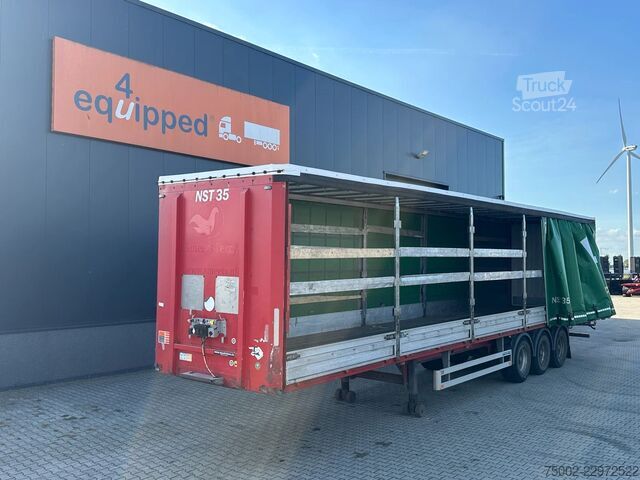 Skjutbara presenningar Pacton N/A alu sideboards / hardwooden floor / drumbra...