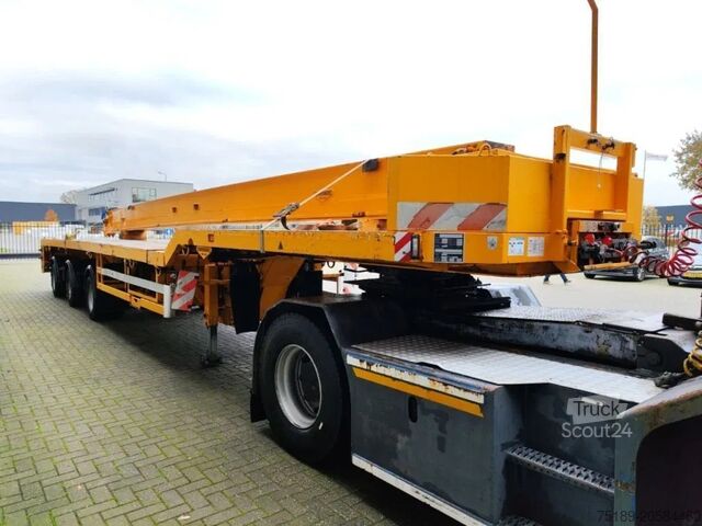 Plattformanhänger Broshuis 3AOU-48/3-15K Total Lenght: 44,6 Meter Wing Car...