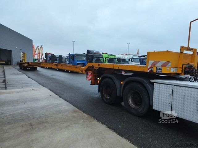 Remorque à plate-forme Broshuis 3AOU-48/3-15K Total Lenght: 44,6 Meter Wing Car...