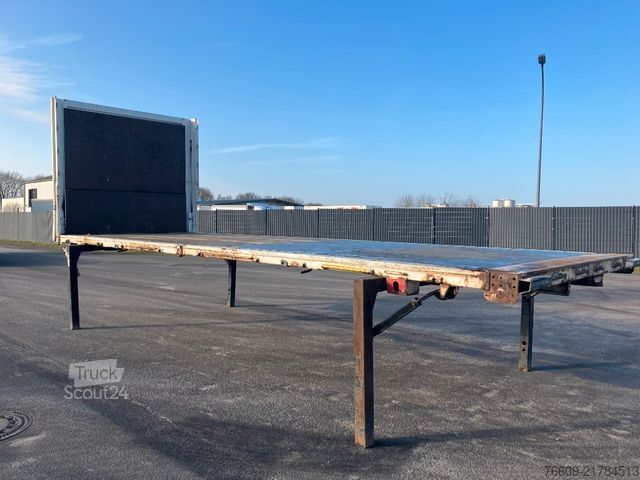 Remolque con caja móvil KRONE Wechselbrücke Pritsche