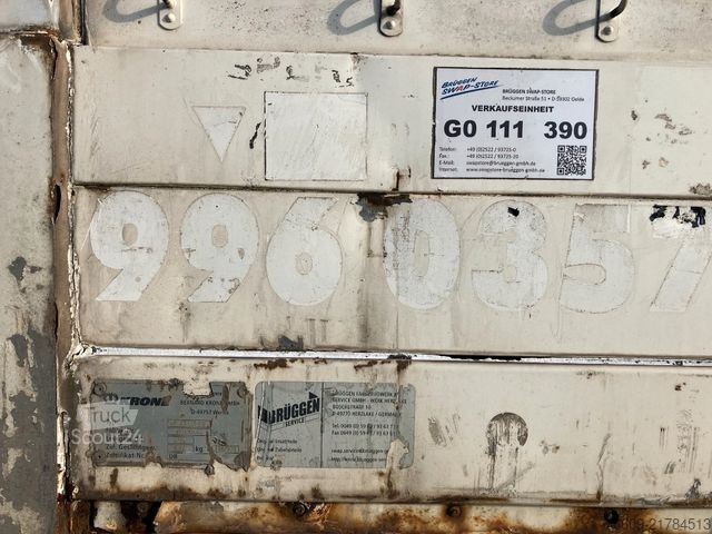 Remolque con caja móvil KRONE Wechselbrücke Pritsche