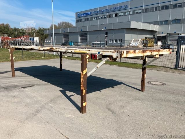 مقطورة بهيكل قابل للتبديل KRONE Wechselbrücke Pritsche