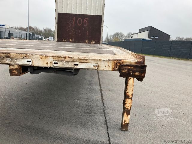 Reboque de carroçaria intercambiável KRONE Wechselbrücke Pritsche