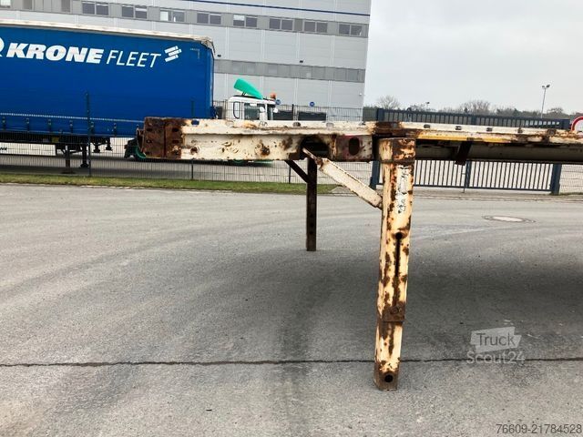 Reboque de carroçaria intercambiável KRONE Wechselbrücke Pritsche