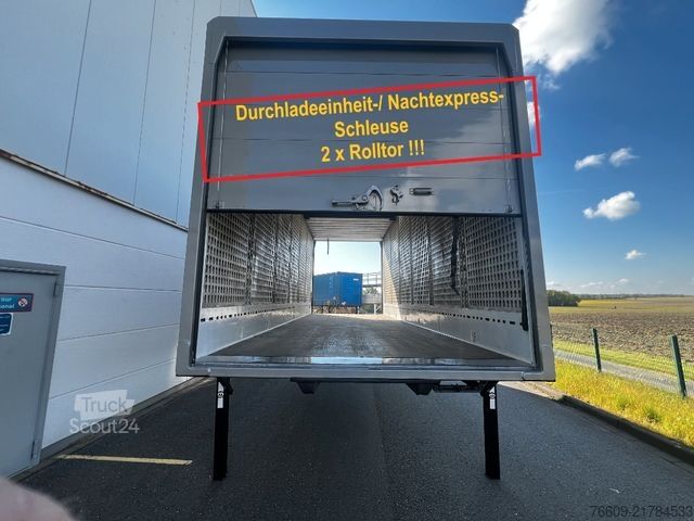 Wissellaadbak oplegger KRONE Heck & Front  Alu.- Rolltor