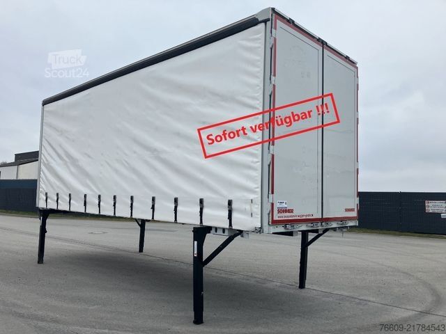 Remolque con caja móvil SOMMER Wechselbrücke Koffer