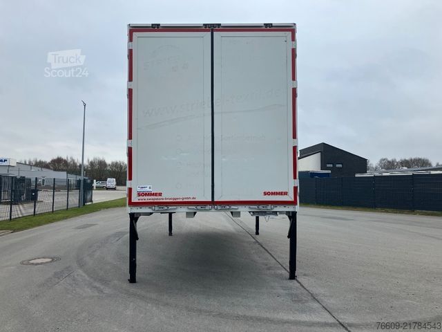 Remolque con caja móvil SOMMER Wechselbrücke Koffer