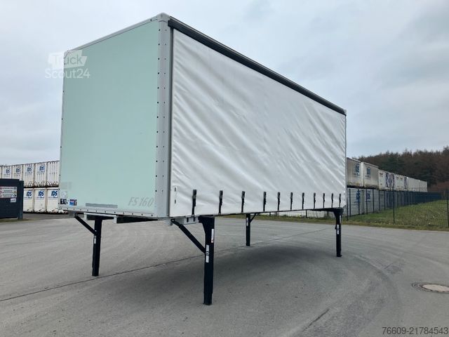 Remolque con caja móvil SOMMER Wechselbrücke Koffer