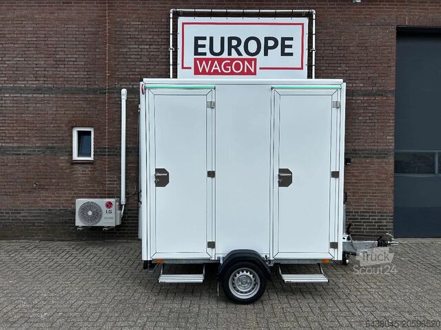 EUROPEWAGON Najboljša NEMŠKA KAKOVOST sanitarne prikolice tipa 1-1-1 GLOBAL neposredno od uvoznika! EUROPEWAGON De beste DUITSE KWALITEIT toiletwagen type 1-1-...