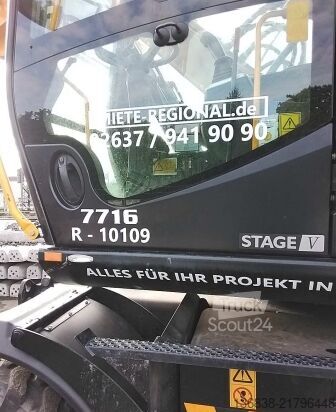 Pyöräalustainen kaivinkone JCB JS145W Plus
