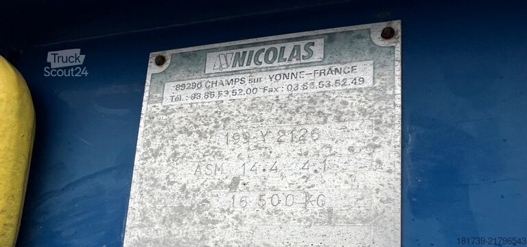 Traktör terminali Nicolas ASM14.4-4.1 terminal tractor 8x2x8 / 200