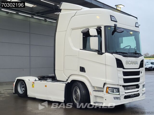 Volume tractor Scania R450 4X2 Mega Retarder 2x Tanks Standklima