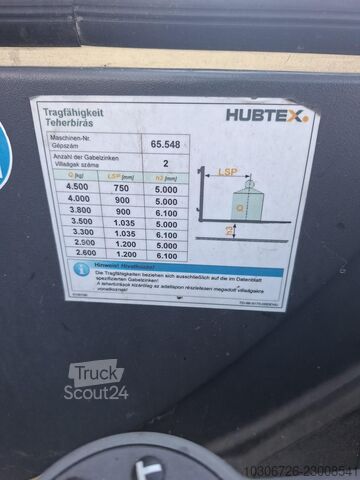 Hubtex MQ45 4-way forklift Hubtex MQ45