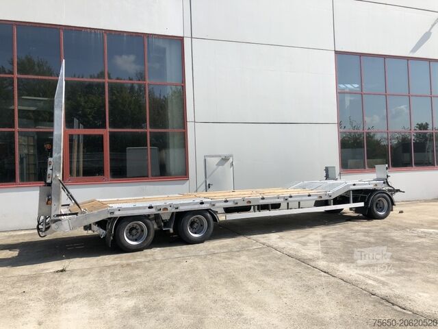 Низкорамный прицеп Möslein T 3-6,60 VB  3 Achs Tieflader- Anhänger, Luftgefedert, Verbreiterung