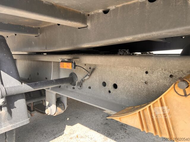 Remolque volquete Möslein TDS 13 Schwebheim  13 t Tandemkipper- Tieflader, Aufsatzbordwände