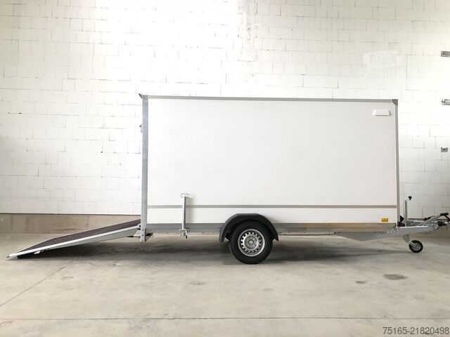 тентованный прицеп Blyss F1336HD Rampe Kofferanhänger