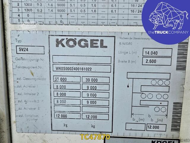 Kyld/fryst transport Kögel 