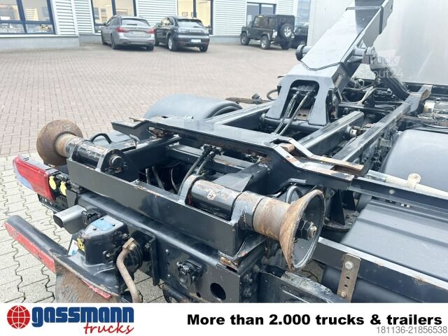 Hákový nosič kontejnerů MAN TGL 12.250 4x2 BL, Palfinger Abroller P 07-25MPA,