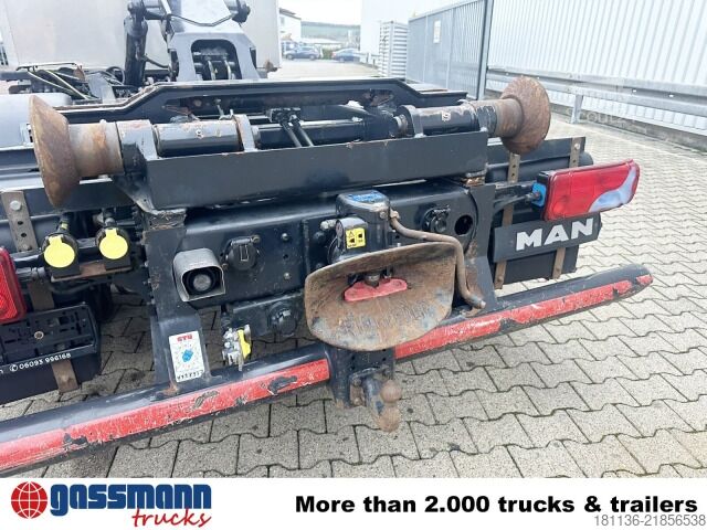 Φορτηγό γερανός roll-off MAN TGL 12.250 4x2 BL, Palfinger Abroller P 07-25MPA,