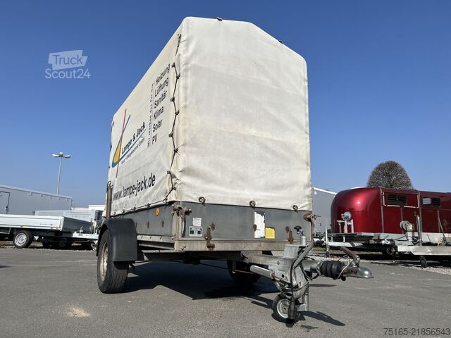 Кузовной прицеп Böckmann HNB 1225 Plane Kastenanhänger gebremst