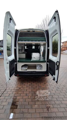 فان متنقل / عربة سكنية متنقلة Fiat Talento Camper | 2 Schlafplätze Küche | Reisefertig