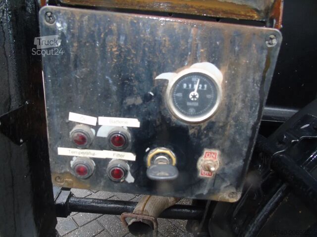 Sideloader rendszer Klaus 20FT + SELF PROPPELED ENGINE + FULLY WORKING